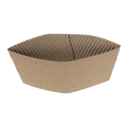 Corrugated Cardboard Cup Sleeves for 227ml Cups | 1000 Pieces
