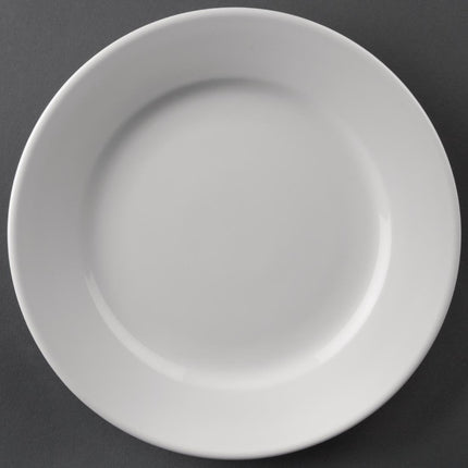 Dinner Plates with Wide Rim | Olympia Athena | 20.2 cm