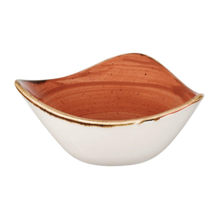 Stonecast Spiced Orange Lotus Bowls | Churchill 2