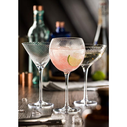 Twisted Hayworth Martini Glasses 300ml | Utopia | 6 Pieces 2