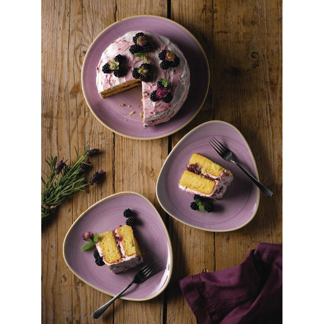 Stonecast Plate 22cm | Churchill Lavender Evolve 2