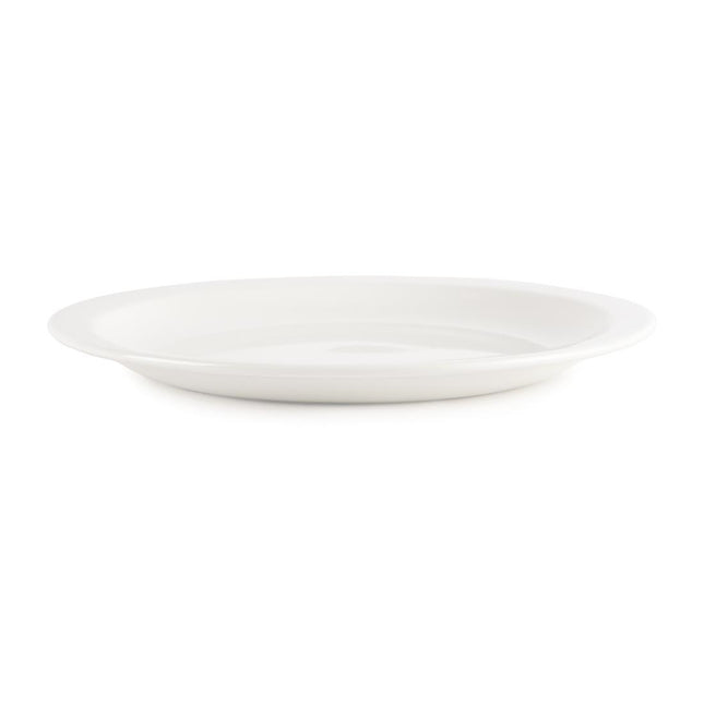 White Porcelain Dinner Plates 25.4cm | Churchill Whiteware Nova 2