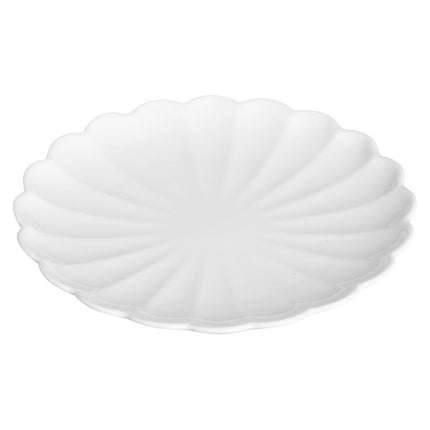 White Scalloped Plates 175mm | Olympia Bloom | Set of 6 7