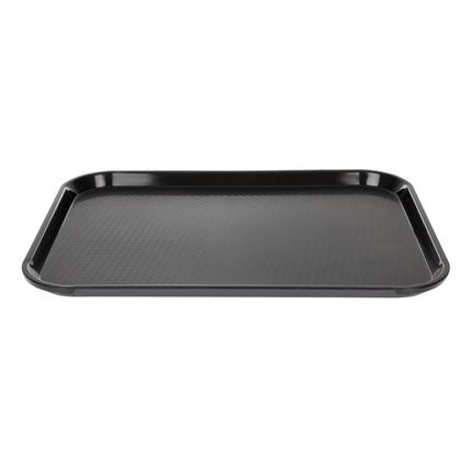 Polypropylene Fast Food Tray Black 41cm | Cambro 4