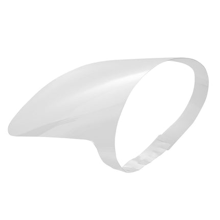 Adjustable Plastic Face Shield | eGreen | CE Certified | Pack of 10