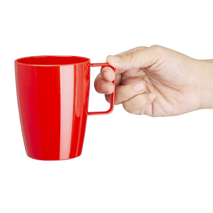 Kristallon Polycarbonate Mug with Handle Red 28.4cl | Olympia | 12 Pieces 4