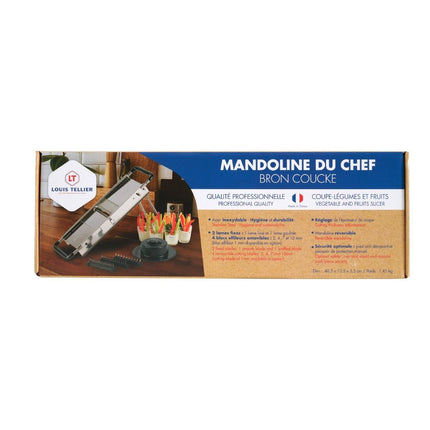 Reversible Chef's Mandoline with Four Blades | Louis Tellier 4