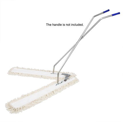 Microfiber Mop Heads for V-Brooms (Pair) | Jantex 4