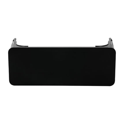 Bolero Bistro Metal Bench Black 1000mm 7