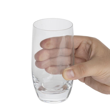 Crystal Hi Ball Tumbler Glasses 285ml | Olympia Verona 5