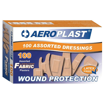 Latex-Free Assorted Adhesive Bandages | Sterile | 100 Pieces