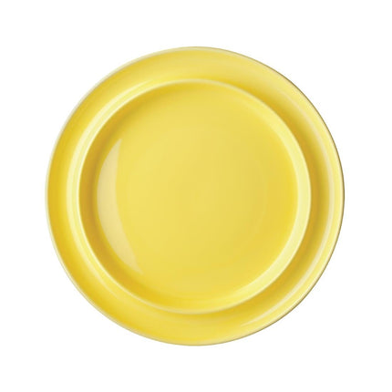 Heritage Yellow Plates 253mm | Olympia | Set of 4