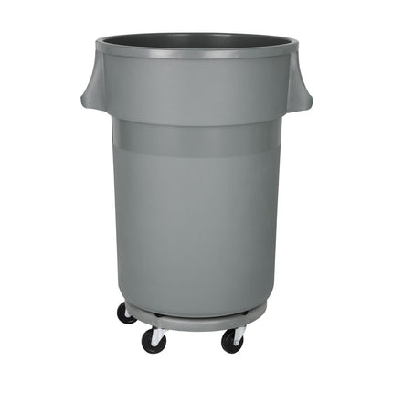 Heavy-Duty Round Waste Bin 160L | Jantex 5