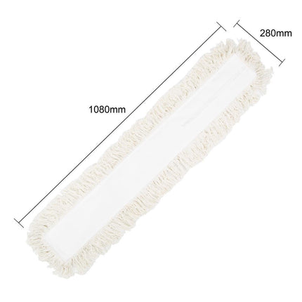 Microfiber Mop Heads for V-Brooms (Pair) | Jantex 5