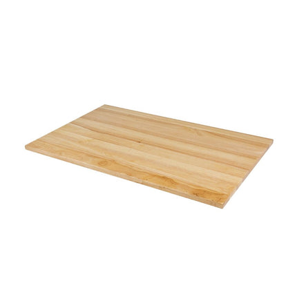 Pre-Drilled Rectangular Tabletop Natural 1100 x 700mm | Bolero 2