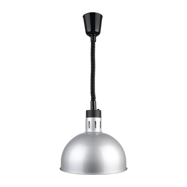 Adjustable Heat Lamp 250W | Buffalo | Silver Finish