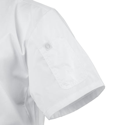 Cannes Chef Jacket Short Sleeve XXL | Chef Works 10