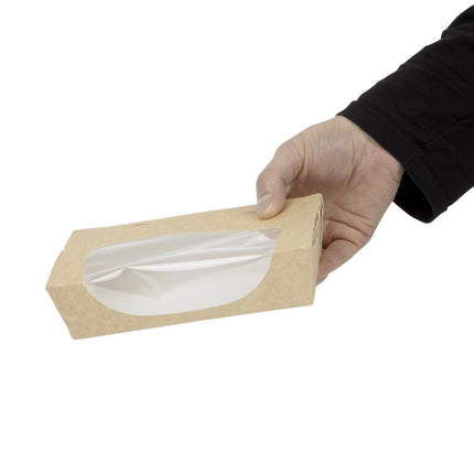 Kraft Salad Bowls with Window and Closure 1L | Colpac 3