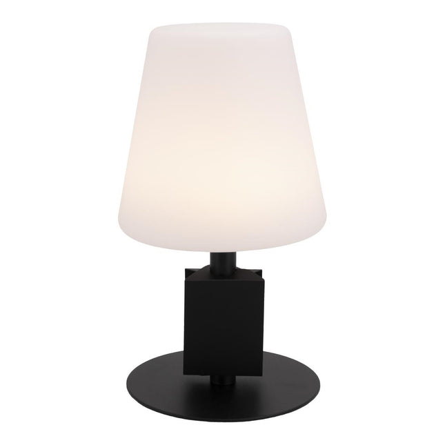 Black Wireless Table Lamp Michelle with 3 Attachable Chalkboard Labels | Securit 2
