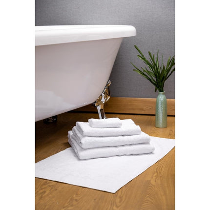 Cotton Bath Sheet White 100x150cm | Mitre Comfort Nova 4