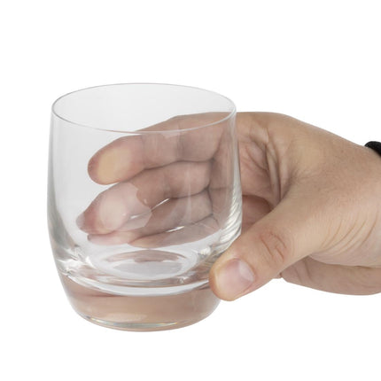 Crystal Whisky Glasses 280ml (Set of 6) | Olympia Verona 5