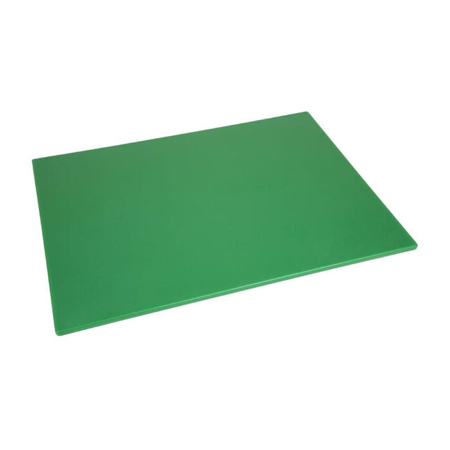 LDPE Cutting Board Green 600x450x10mm | Hygiplas