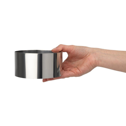 Round Stainless Steel Mousse Ring | Matfer Bourgeat | 12 cm 4