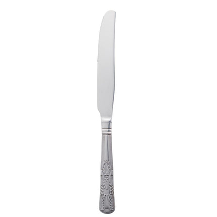 Table Knife 18/0 Stainless Steel Polished with Solid Handle | Olympia Kings | 242mm 2