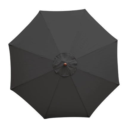 Round Black Parasol 2.5 Meter | Bolero 5