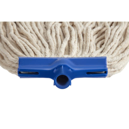 Blue Stay-Flat Kentucky Cotton Mop | SYR 4