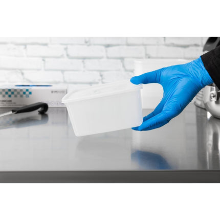 Blue Powder-Free Nitrile Gloves L | Box of 100 5
