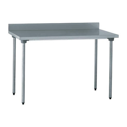 Stainless Steel Work Table with Backsplash 100cm | Tournus | 90cm Height