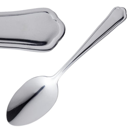 Dessert Spoons | Olympia Dubarry | 12 Pieces | Polished 18/0 Stainless Steel with Classic Decorated Handle