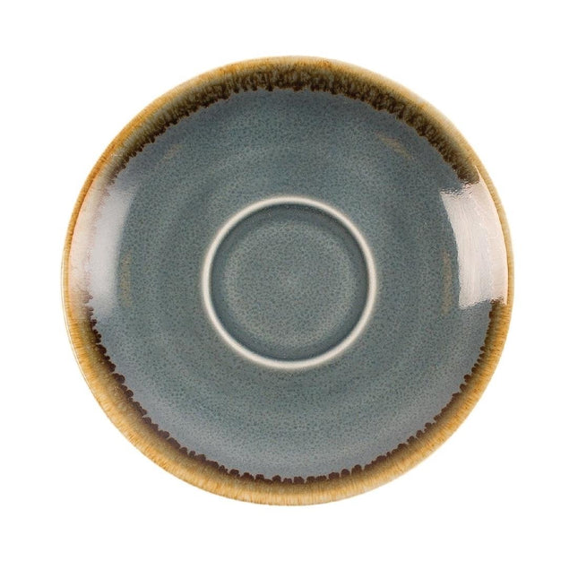 Espresso Saucers Blue 11.5cm | Olympia Kiln Collection | 6 Pieces