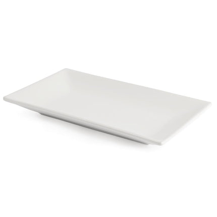 Rectangular Whiteware Serving Platters 25x15cm | Olympia | Set of 4 6