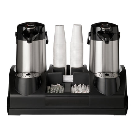 Stainless Steel Pump Thermos Coffee Jug 2.2L | Bravilor Furento 4