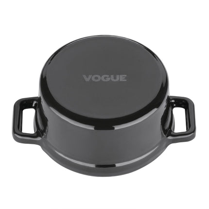 Cast Iron Mini Round Casserole 7.5cm Height x 10cm Diameter | Vogue 4