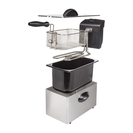 Tristar Deep Fryer FR-6935 3L Stainless Steel 2000W 4
