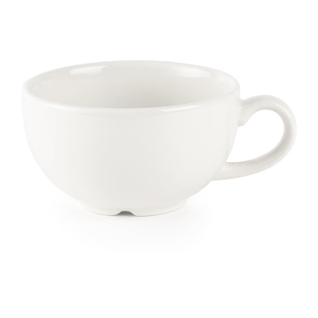 White Porcelain Cappuccino Cup 227 ml | Churchill White