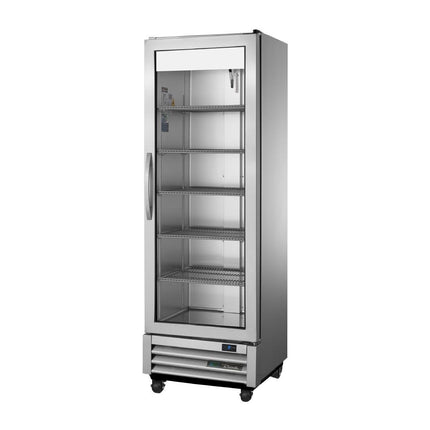 Slimline Vertical Single Glass Door Refrigerator | True T-15G-HC-FGD01