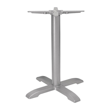 Cast Iron Table Base Grey | Bolero | 611x720mm