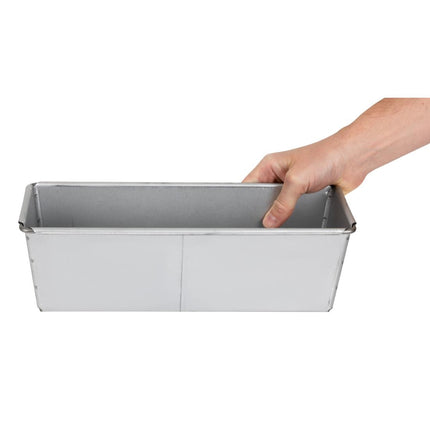 Tinned Bread Baking Loaf Pan 102x305x102mm 5
