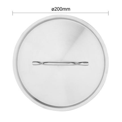 Stainless Steel Lid 20cm with Handle | Vogue 5