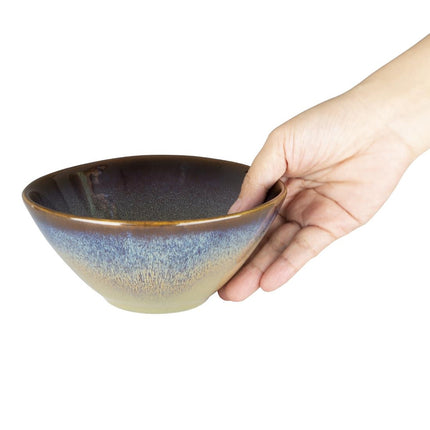 Deep Bowls Aubergine Reactive Glaze 460ml | Olympia Birch 4