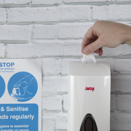 Adjustable Liquid Soap Dispenser 900ml | Jantex 5