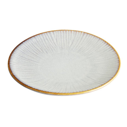 Drift Grey Coupe Plates with Relief 180mm | Olympia | Pack of 6 2