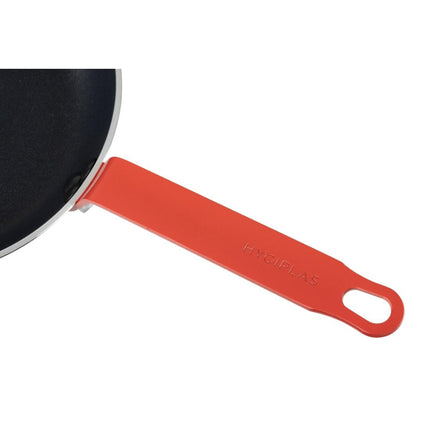 Aluminium Non-Stick Frying Pan with Red Handle 24cm | Hygiplas | Teflon Platinum Plus Coating 4