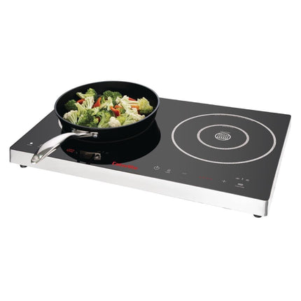 Double Induction Cooktop with Touch Control 3000W | Caterlite 4