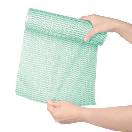 Non-Woven Cleaning Cloths Green | Jantex | 100 Pieces | 25x33 cm 3