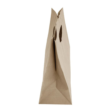 Large Brown Recyclable Paper Bags with D-Cut Handle | Fiesta | Pack 250 5